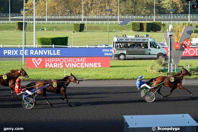 07/11/2019 - Vincennes - Prix de Ranville : Arrivée