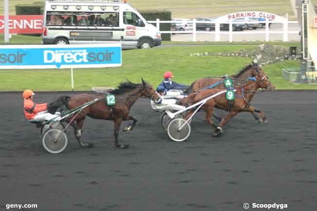 25/01/2011 - Vincennes - Prix de Pouillac : Arrivée