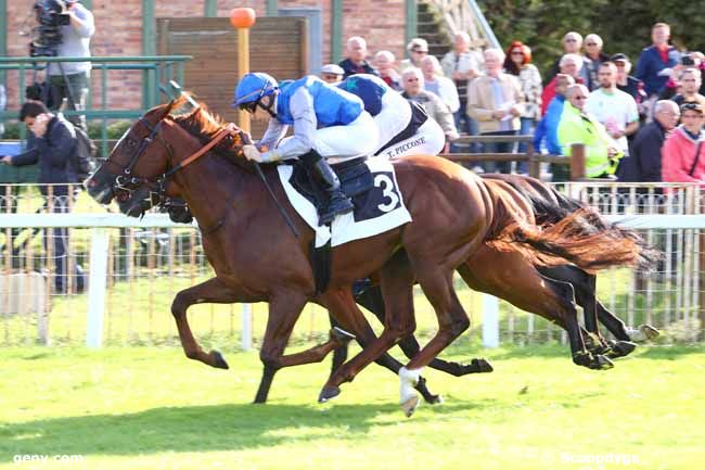 12/09/2017 - Fontainebleau - Prix de la Cour des Adieux : Arrivée