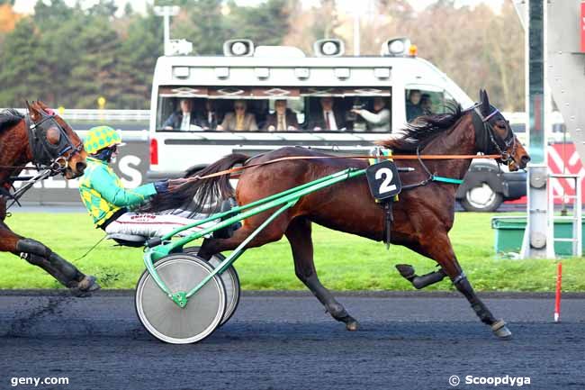 30/11/2017 - Vincennes - Prix des Azalées : Arrivée