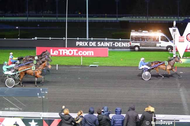 01/01/2018 - Vincennes - Prix de Saint-Denis : Arrivée