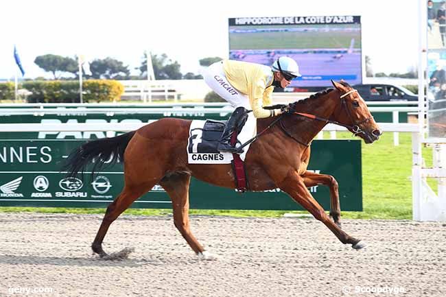 11/02/2022 - Cagnes-sur-Mer - Prix du Lautin : Arrivée