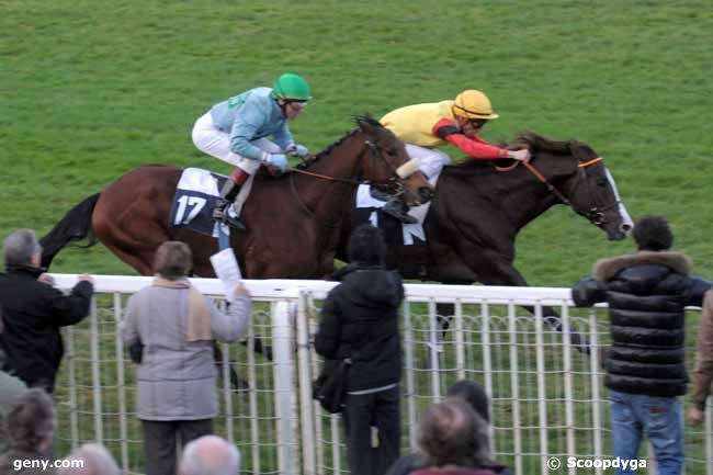 27/11/2009 - Fontainebleau - Prix Cour des Adieux : Arrivée