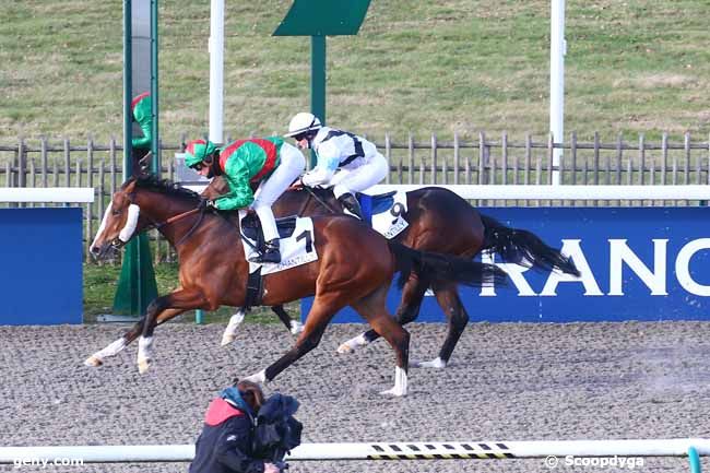 18/02/2022 - Chantilly - Prix du Bois de Beauvilliers : Arrivée