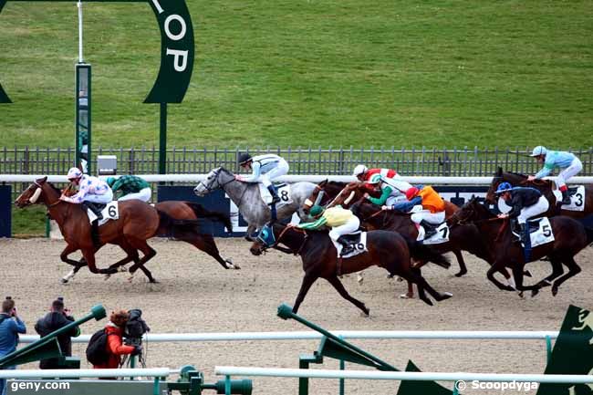 21/03/2014 - Chantilly - Prix du Terrain de Manoeuvres : Arrivée