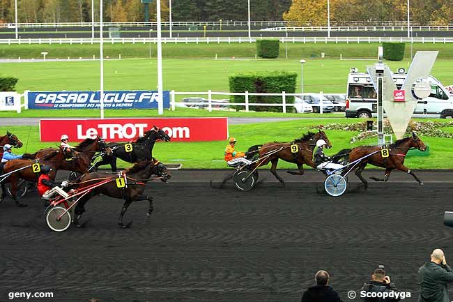 17/11/2014 - Vincennes - Critérium des pouliches - Prix Annick Dreux : Arrivée
