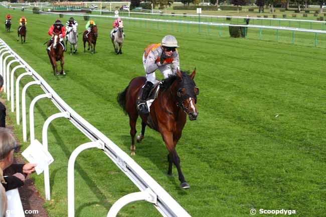 03/10/2019 - Compiègne - Prix du Club des Gentlemen-Riders et Cavalières : Arrivée