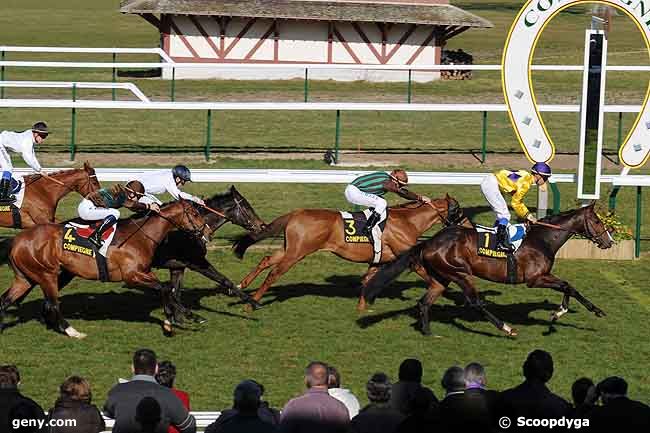 16/03/2009 - Compiègne - Prix de Mercières : Arrivée