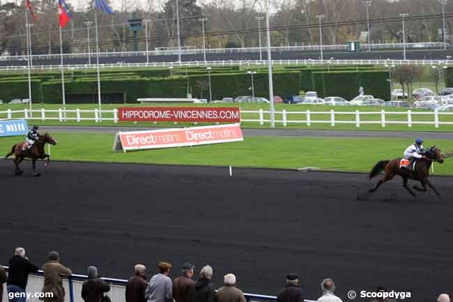 18/11/2010 - Vincennes - Prix de l'Ile d'Oléron : Ankunft