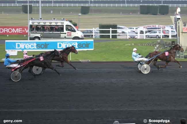 22/01/2011 - Vincennes - Prix de Sainte-Gauburge : Arrivée