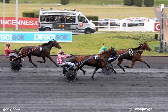 25/02/2010 - Vincennes - Prix du Cantal : Result