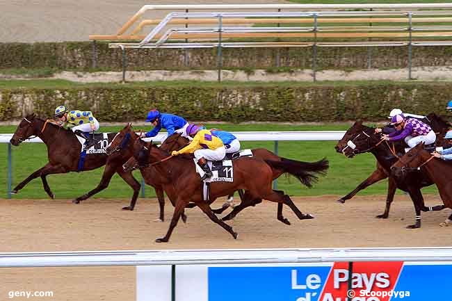 21/10/2010 - Deauville - Prix d'Anguerny : Arrivée