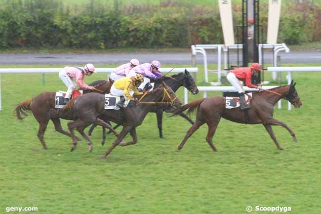 08/11/2010 - Maisons-Laffitte - Prix du Gazon : Arrivée