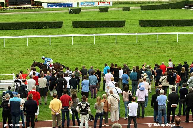 25/08/2011 - Clairefontaine-Deauville - Prix des Herbages : Ankunft