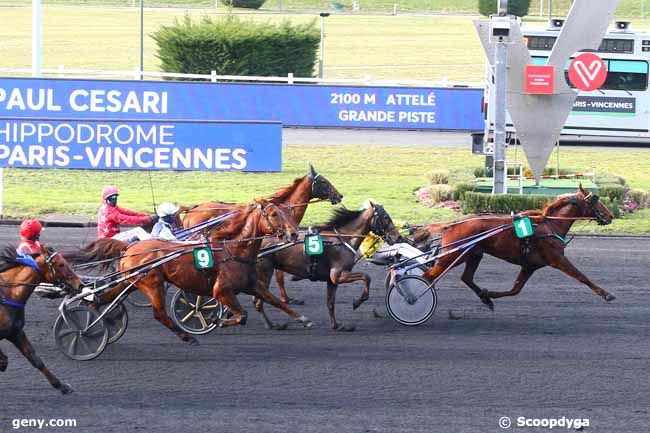 21/02/2021 - Vincennes - Prix Paul Cesari : Arrivée