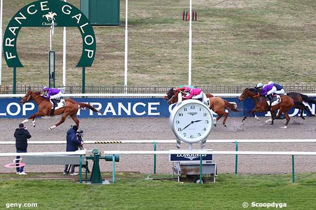 16/02/2021 - Chantilly - Prix de Chauvry : Arrivée