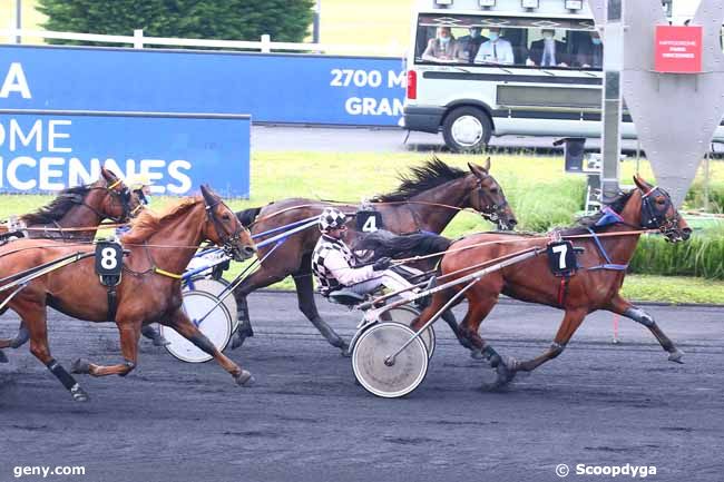 08/06/2021 - Vincennes - Prix Sapientia : Arrivée