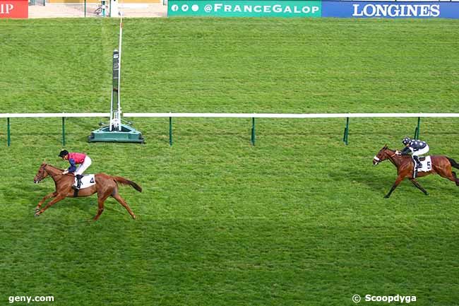 28/04/2022 - ParisLongchamp - Prix du Palais de la Decouverte : Arrivée