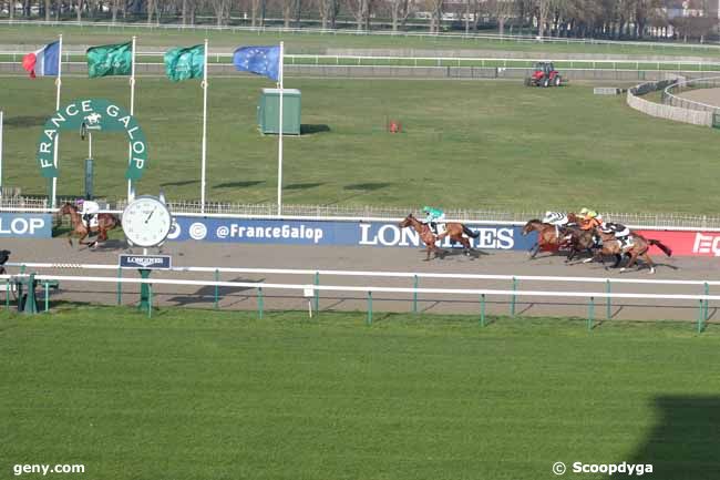 21/01/2023 - Chantilly - Prix du Rond Fille de l'Air : Arrivée