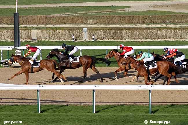 08/03/2012 - Deauville - Prix de l'Estuaire de la Seine : Arrivée