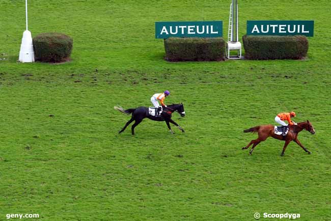 10/03/2018 - Auteuil - Prix Jean-Claude Evain : Arrivée