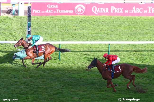 01/10/2022 - ParisLongchamp - Qatar Prix Daniel Wildenstein : Arrivée