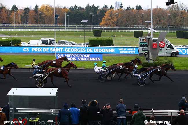 03/12/2022 - Vincennes - Prix de Saint-Georges-de-Didonne : Arrivée