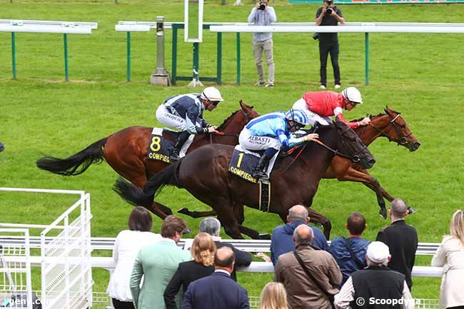 22/06/2024 - Compiègne - Prix des Belles Demoiselles : Arrivée