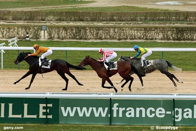 10/03/2011 - Deauville - Prix du Mesnil Auger : Arrivée