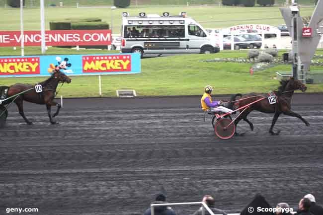 09/12/2012 - Vincennes - Prix de Crécy-la-Chapelle : Result