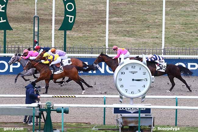 16/02/2021 - Chantilly - Prix de la Table d'Apremont : Arrivée