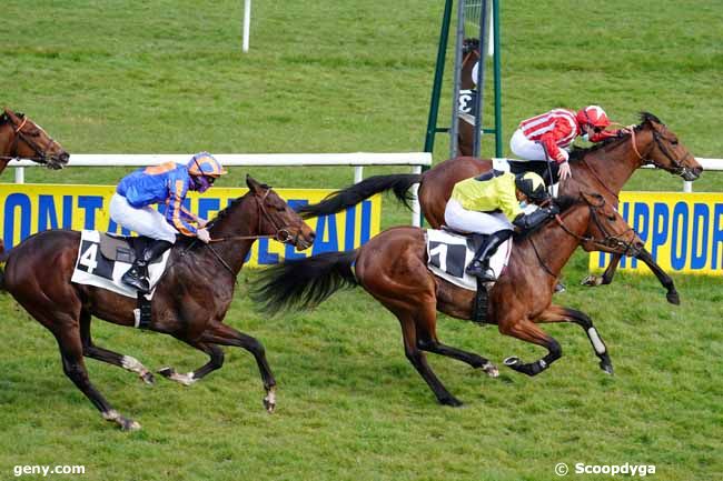 19/03/2021 - Fontainebleau - Prix du Rocher Cassepot : Arrivée