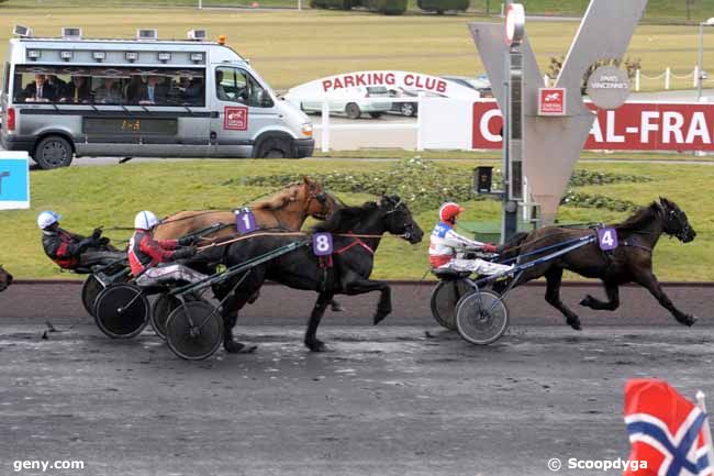 25/02/2010 - Vincennes - Prix des Trotteurs "Sang Froid" : Arrivée