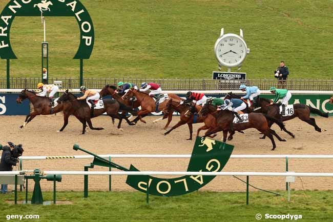 29/01/2016 - Chantilly - Prix de la Route de l'Angle : Arrivée