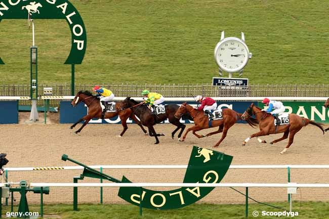 26/02/2016 - Chantilly - Prix de la Route du Blanc Fossé : Arrivée