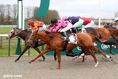 30/12/2023 - Chantilly - Prix du Salon Violet : Arrivée