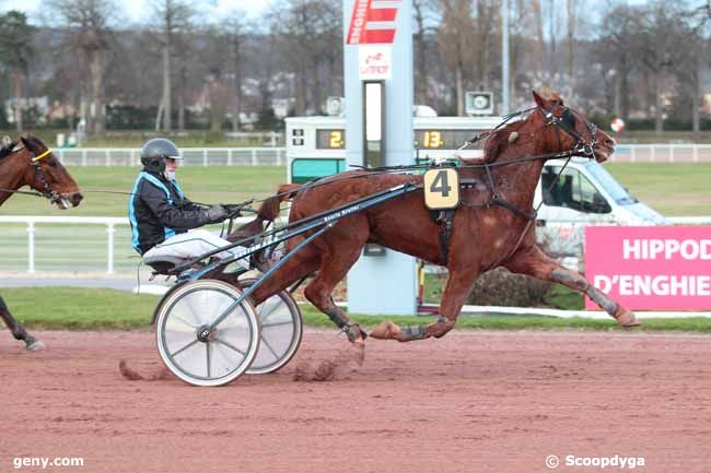 25/02/2017 - Enghien - Prix de Bémécourt : Arrivée