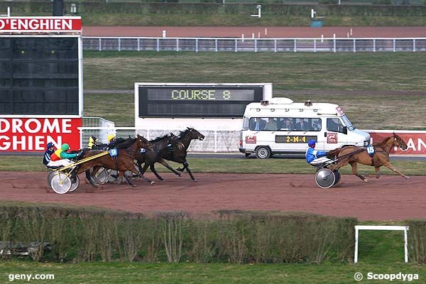 20/02/2008 - Enghien - Prix de Saint-Pierre le Moutier : Arrivée