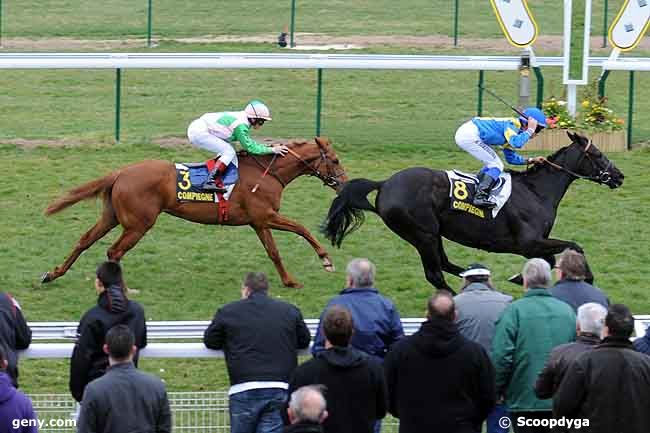 24/03/2009 - Compiègne - Prix des Clavières : Arrivée