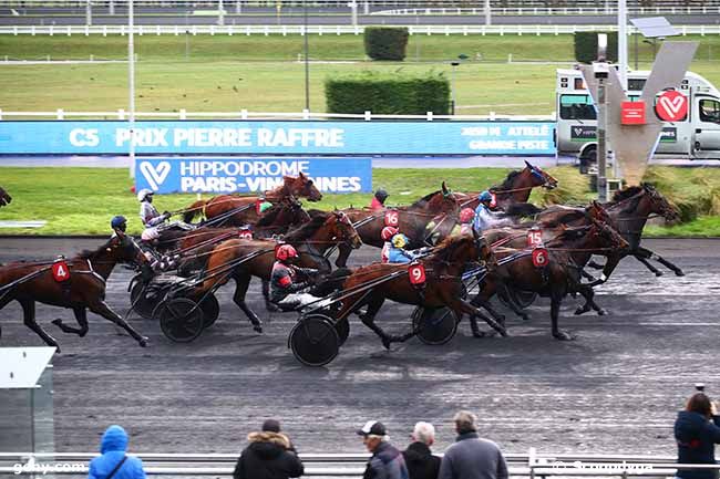 10/01/2023 - Vincennes - Prix Pierre Raffre : Arrivée