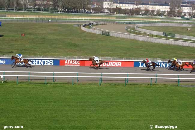 16/02/2023 - Chantilly - Prix du Château de la Reine Blanche : Arrivée