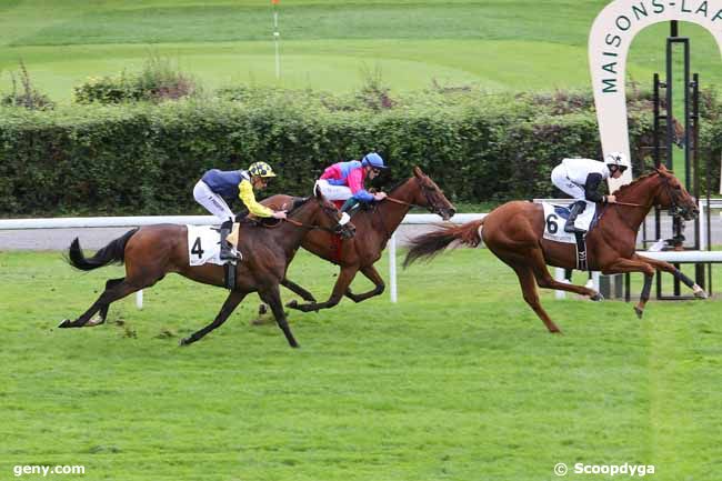 18/09/2015 - Maisons-Laffitte - Prix de Poissy : Arrivée