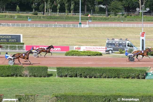 25/07/2015 - Enghien - Prix du Roule : Arrivée