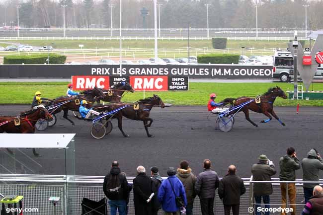 21/01/2018 - Vincennes - Prix Michel-Marcel Gougeon : Arrivée