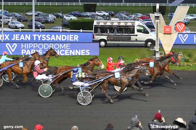 23/02/2020 - Vincennes - Prix Jean Tyssandier : Arrivée