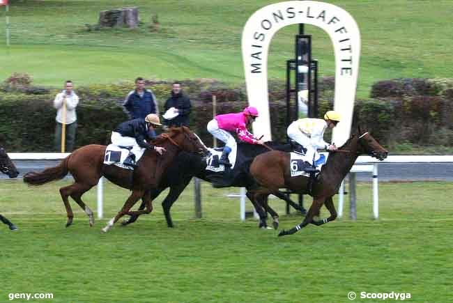 15/10/2008 - Maisons-Laffitte - Prix Douve : Arrivée