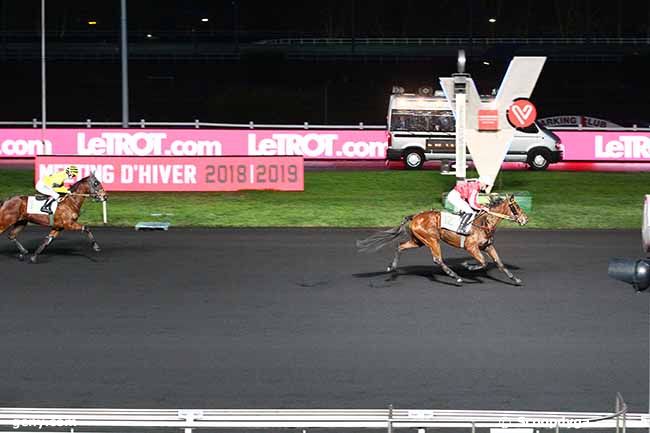 29/01/2019 - Vincennes - Prix de Carcassonne : Arrivée