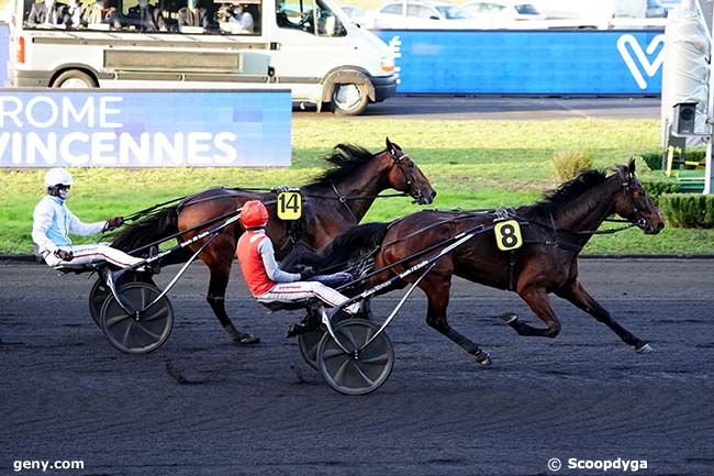 01/01/2022 - Vincennes - Prix de Tournon : Arrivée