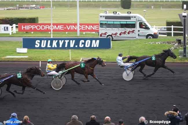 23/01/2012 - Vincennes - Prix de Saint-Omer : Arrivée