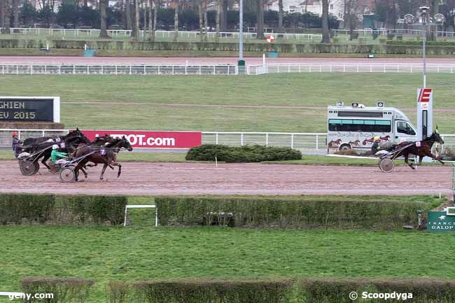 25/02/2015 - Enghien - Prix des Côtes d'Armor : Arrivée